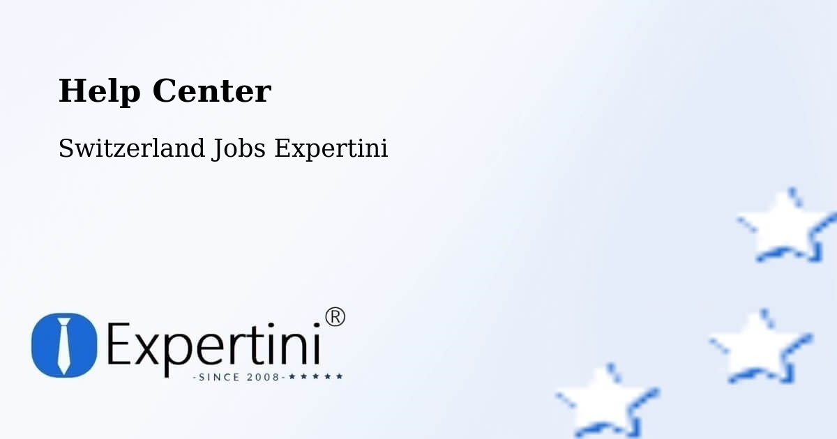 Help Center – Malleray - Switzerland Jobs Expertini